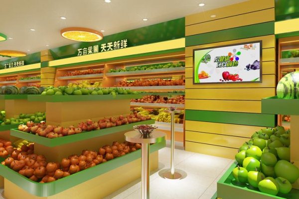 水果店鋪這樣裝修，銷售量暴增！