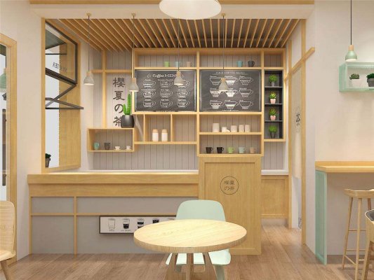 日式奶茶加盟店裝修對材質有什么要求？